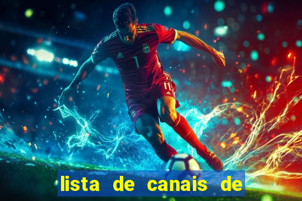 lista de canais de esporte iptv